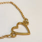 Armband gold Herz offen Schmuck Herzarmband Liebe Freundschaftsarmband